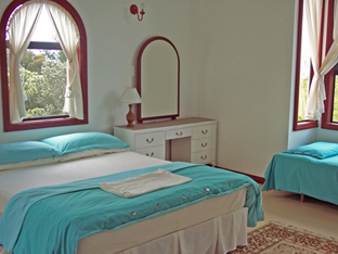 Two double rooms at $40 per person per night (extra single available $20) 